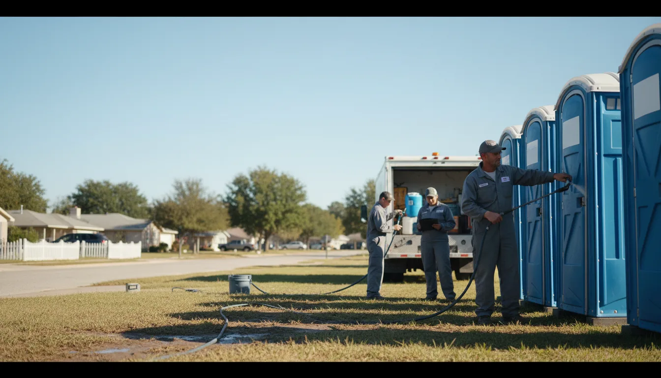 Long-Term Portable Toilet Rental in Thorndale, TX near me
